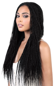 Braid Wig - 28 Inches Synthetic Hand Braided Wig For Black Women  Only Supports Self-pickup. (Option: 5391A)