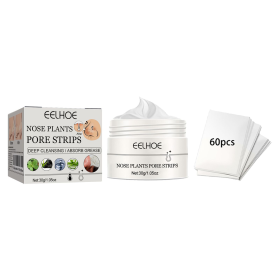 EELHOE Blackhead Removal Nasal Mask Deep Pore Cleansing Blackheads & Acne Rip-Off Nasal Mask (Option: 1Pcs)