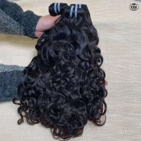 Single Donor Raw Indian Unprocessed Hair Vendors (Option: Water Wave-12Inches)