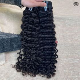 Single Donor Raw Indian Unprocessed Hair Vendors (Option: Deep Wave-30Inches)