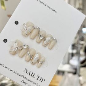 Handmade Wear Armor Fairy Light Luxury Three-dimensional (Option: Short T-S)